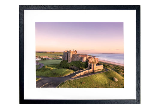Bamburgh Castle at Sunrise