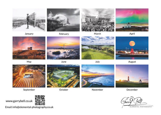 2026 North East Double A4 Calendar