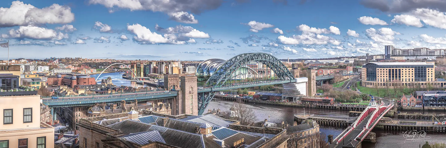 Tyne Bridge Panoramic Colour