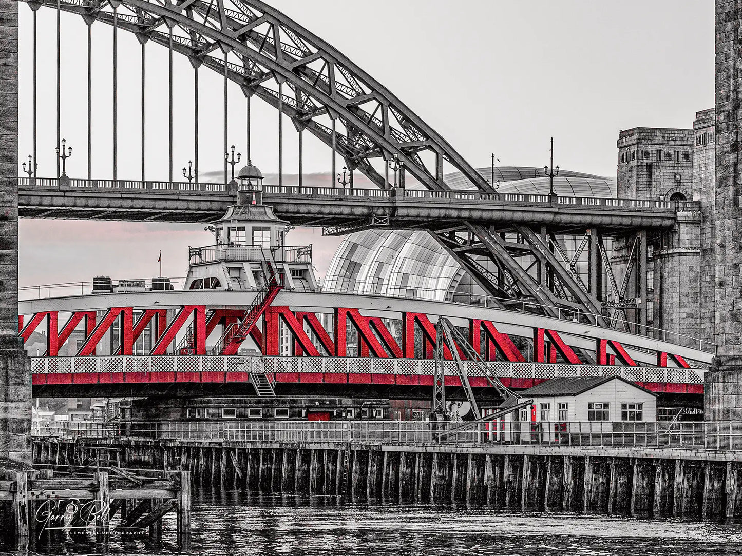 Swing Bridge Black & White