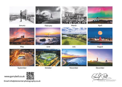 2026 North East Double A4 Calendar