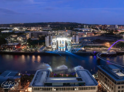 NUFC Logo Lightshow