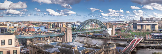 Tyne Bridge Panoramic Colour