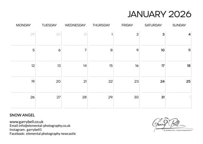2026 North East Double A4 Calendar